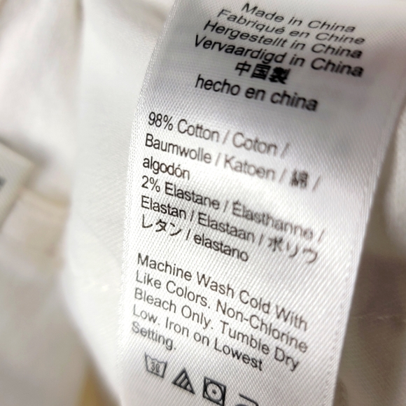 J CREW White Jeans Size 29. #254 - Picture 4 of 6